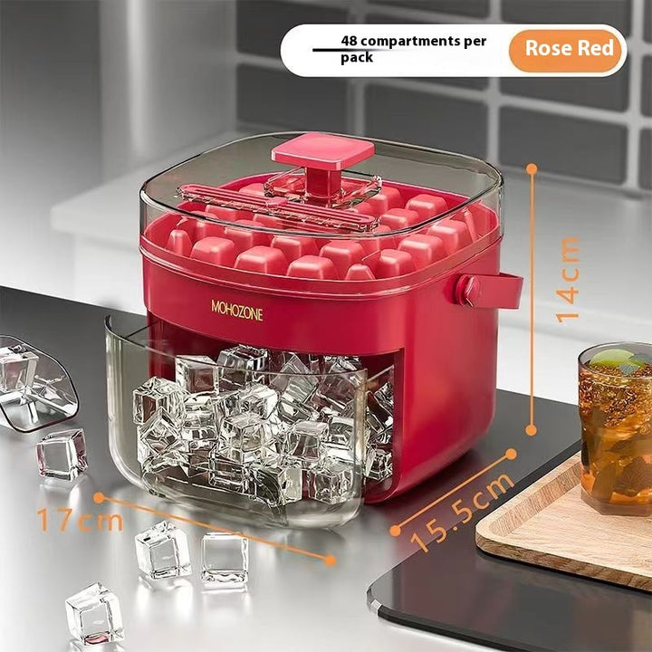 Portable Ice Tray Large Capacity Ice Bucket