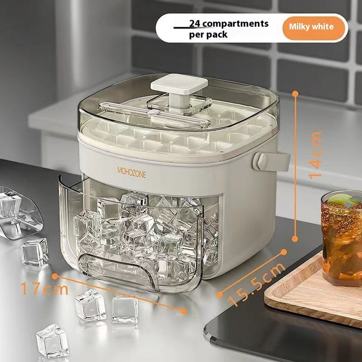 Portable Ice Tray Large Capacity Ice Bucket